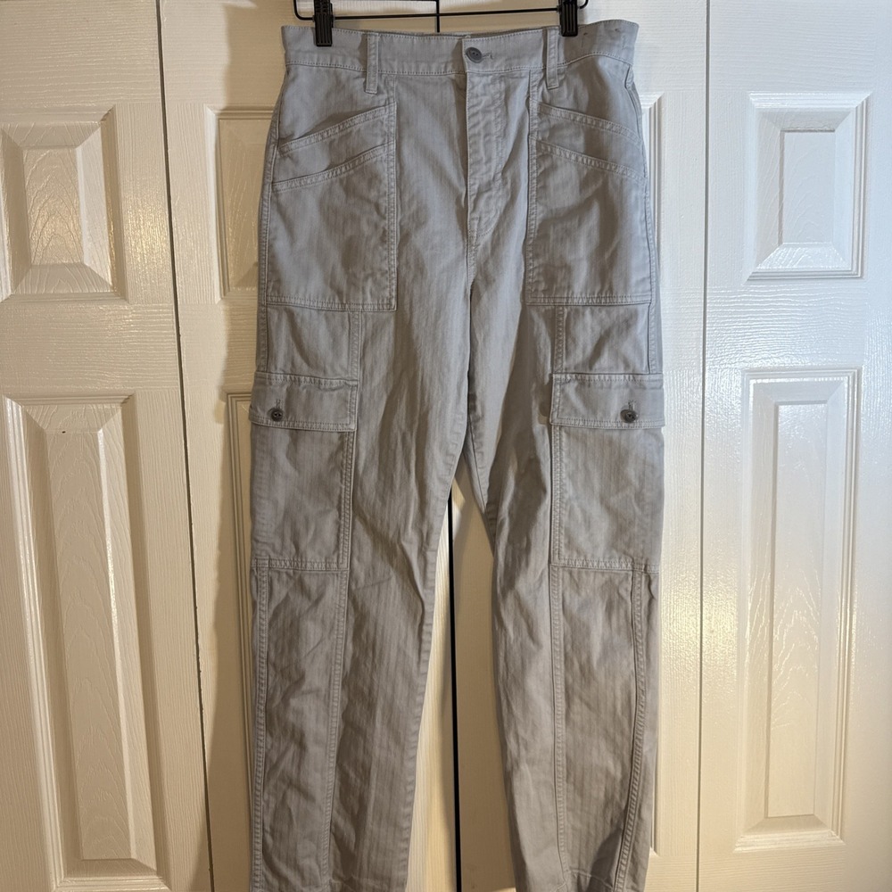 Madewell The Garment-Dyed '90s Straight Cargo Pant Size 28 NN411